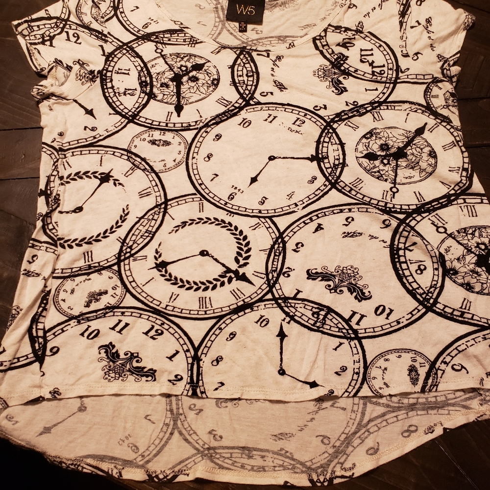 Vintage Clock Tshirt - Made in the USA